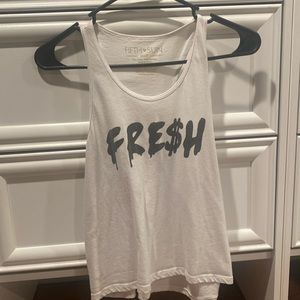Fifth Sun White Tank Top